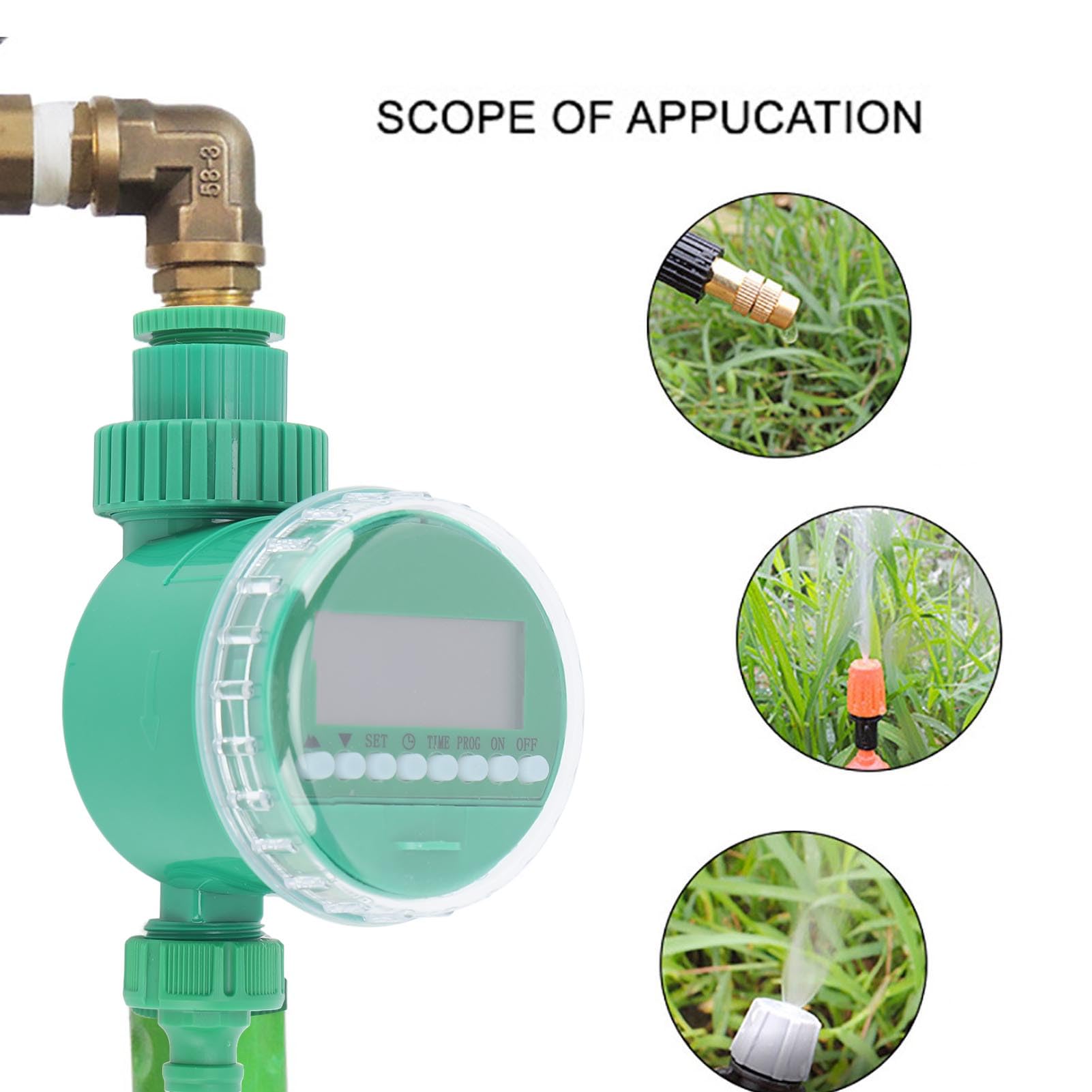 الموقت الإلكتروني لسقي الحدائق - مراجعة Smart Garden Water Timer وسعره