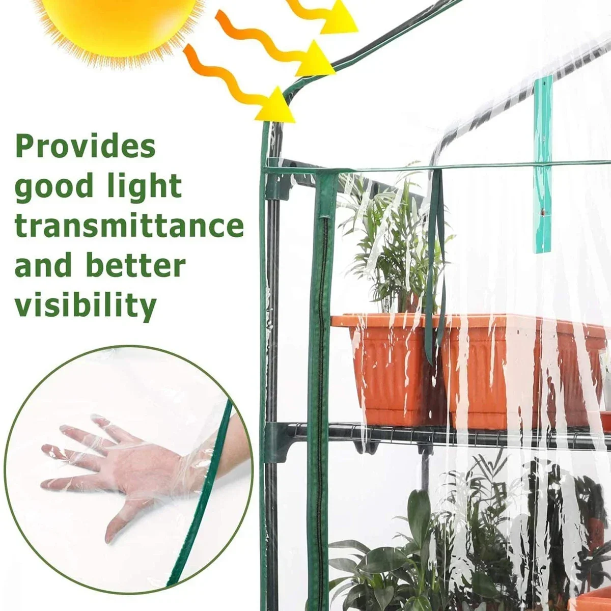بيت زجاجي صغير من البلاستيك PV - مراجعة Grow Tent Complete Kit وسعره