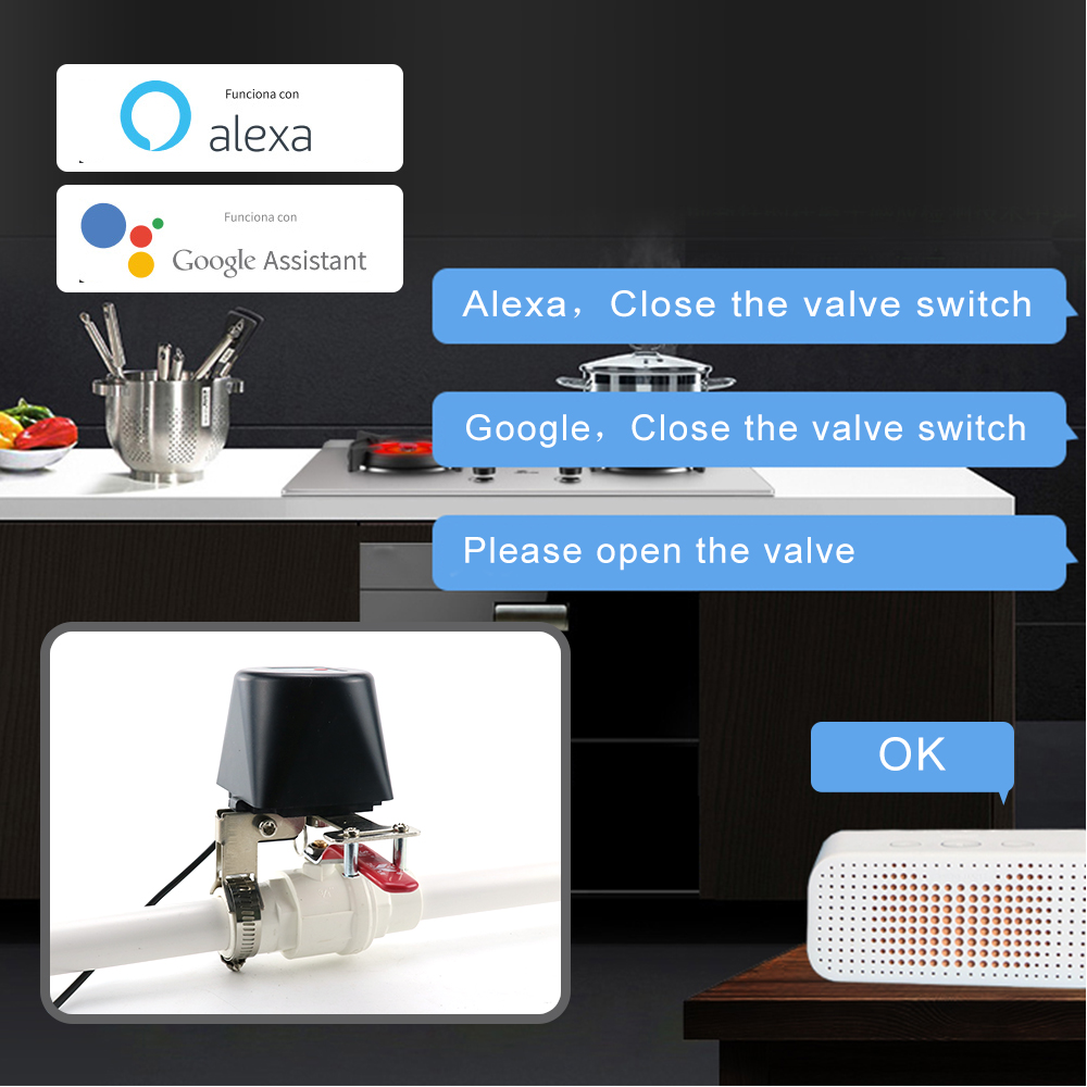 صمام غاز ذكي بتقنية Zigbee مع  - مراجعة Smart Garden Instructions وسعره