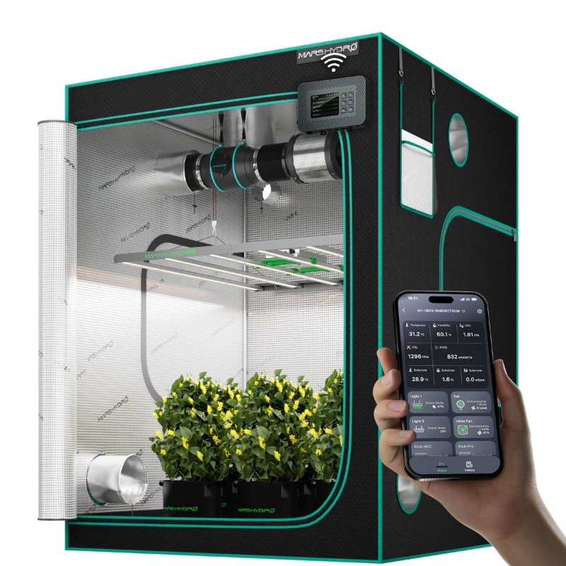 480 واط 4x4ft 120x120 سنتيمتر  - مراجعة Grow Tent Complete Kit وسعره