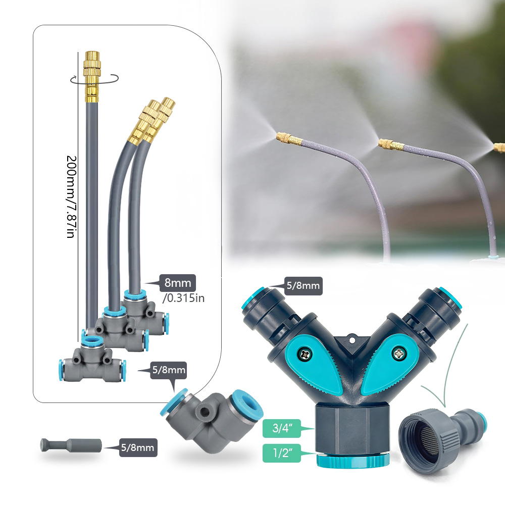 خرطوم 5/8 مم مرن مع اتصال سريع - مراجعة Smart Garden Hub وسعره