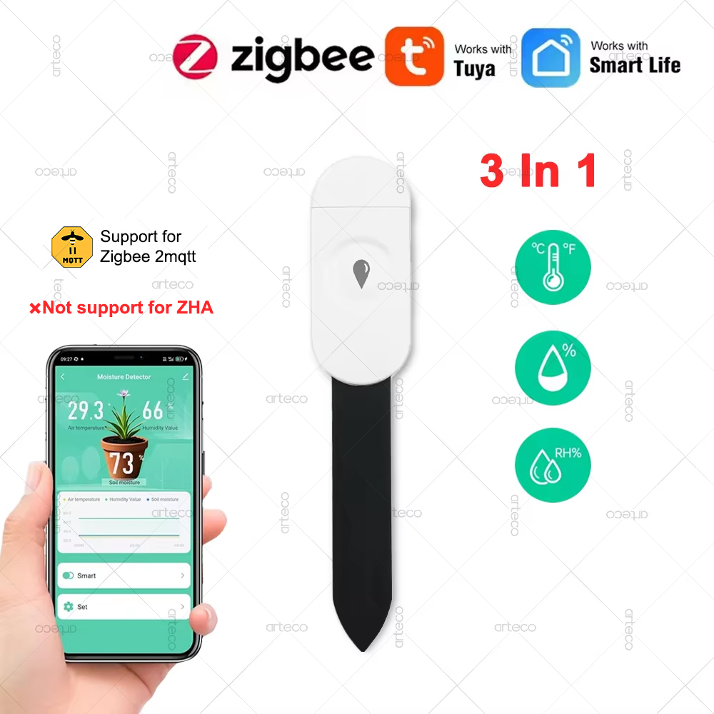 تويا زيجبي كاشف درجة الحرارة و - مراجعة Smart Garden Zigbee وسعره