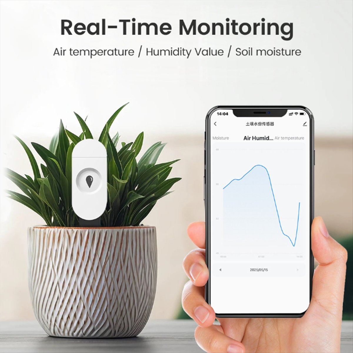 جهاز اختبار التربة الذكي ABJA  - مراجعة Smart Garden Zigbee وسعره